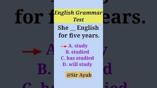 Test your grammar  youtubeshorts  english quiz shorts [upl. by Dagna186]