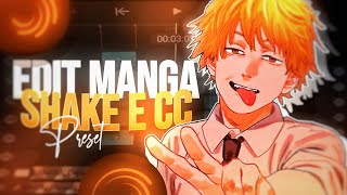 Shake e Cc pra edit manga  Preset  Alight motion [upl. by Akeit]