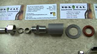 Dip Tube and Stainless Steel Spigot Assembly Order Weldless [upl. by Latsirc]