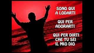 Sono qui a lodarti canto del RnS con sottotitoli [upl. by Cly]