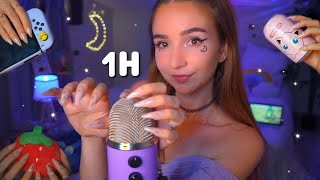 ASMR de 1H avec des ongles pointus🌙 [upl. by Auliffe]