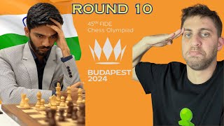 Chess Olympiad 2024 Recap Round 10 INDIA vs USA [upl. by Earlene155]