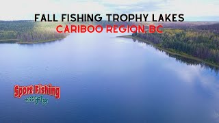 FLY FISHING TROPHY LAKES IN THE CARIBOO REGION OF BC [upl. by Aikemit]