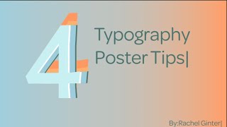 4 Tips for Typography Success [upl. by Conley]