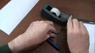 How to Swap Lamy Nibs with Just Tape [upl. by Dryfoos]