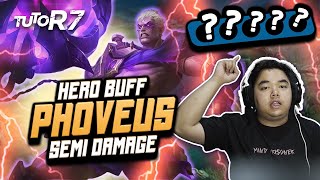 TUTORIAL PHOVEUS EXPLANE BUILD SEMI DAMAGE  MAKIN KUAT SETELAH DI BUFF [upl. by Gladis]