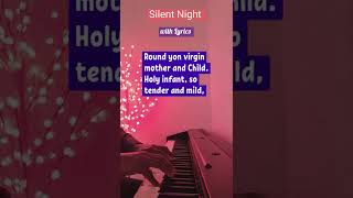 Silent Night Holy Night instrumental with lyrics [upl. by Roach895]