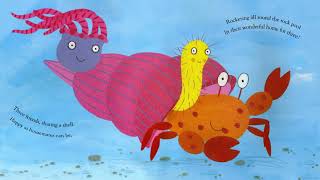 Animated Storytime  Sharing a Shell by Julia Donaldson and Lydia Monks  Picture Book Animation [upl. by Dorolice507]