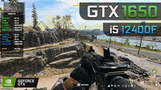 Call of Duty  Warzone 3  GTX 1650  i5 12400F  1080p Minimum Balanced [upl. by Nuawd729]