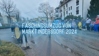 Faschingsumzug Markt Indersdorf 2024 [upl. by Leff]