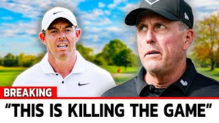 Fans are quotSICK AND TIREDquot after this Latest LIV  PGA TOUR Fight [upl. by Combe]