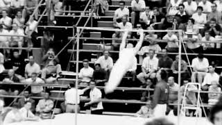 1960 Rome Olympic Games  MA  Dick Gradley  High Bar [upl. by Garlinda]