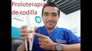 Proloterapia de rodilla [upl. by Ethben]