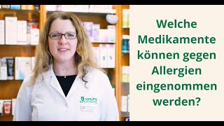 Welche Medikamente können gegen Allergien eingesetzt werden [upl. by Idihc]