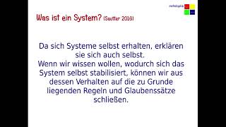 Grundlagen der Systemischen Beratung [upl. by Nylarat764]