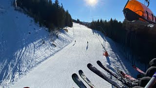 Skiing in Austria 🇦🇹  Stuhleck Semmering 🎿 ⛷️ [upl. by Esilegna]