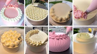 DID YOU KNOW THESE PIPING TRICKS Nozzle Design for a CAKE  💫❣️ [upl. by Ylatfen161]