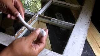 How to ReGlaze Wood Windows [upl. by Pacorro]