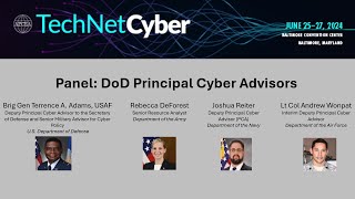 Panel DoD Principal Cyber Advisors [upl. by Chace358]