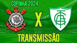 CORINTHIANS x AMÉRICA MG l COPA SÃO PAULO 2024 l AO VIVO [upl. by Shipman]