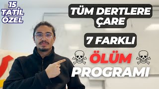 7 Farklı YKS Ölüm KampI  yks yks2024 [upl. by Granthem]