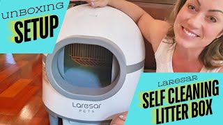 Unboxing amp Setting Up the Most Advanced Litter Box on the Market [upl. by Aneeuqahs256]