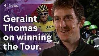 Geraint Thomas on winning Tour de France and Team Skys future [upl. by Aldridge]