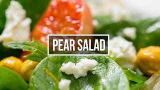 Pear Salad with Blood Orange Vinaigrette [upl. by Ayortal]