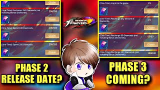 KOF PHASE 3 IS COMING  PHASE 2 RELEASE DATE  MOBILE LEGENDS X KOF [upl. by Attevaj]