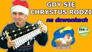 GDY SIĘ CHRYSTUS RODZI 🎶  Dzwonki chromatyczne cymbałki Instrumental cover amp tutorial Nuty Kolęda [upl. by Nwahsek]