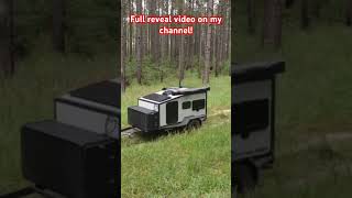 DIY SquareDrop Camper Build THE REVEAL 4x4 camper DIY caravan overland camping offroad [upl. by Eisoj]