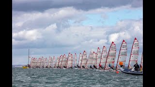 Battle of Brixham Musto Skiff Nationals Sept 2020 [upl. by Ylicis]