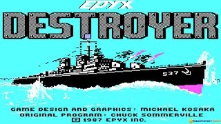 Destroyer gameplay PC Game 1986 [upl. by Eadmund893]