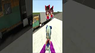 Funky Cirno Fumo Nextbots On Road gmod nextbots freeway fumofumo [upl. by Ellegna542]