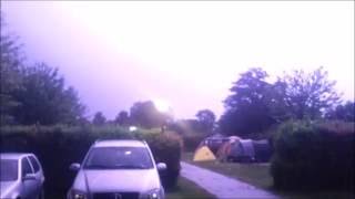 Onweer Renesse 9 augustus 2016 [upl. by Haley83]