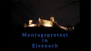 Montagsprotest in Eisenach am 141024 Teil 1 von 2 [upl. by Alledi784]