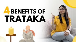 Benefits of Trataka Meditation Candle Gazing  Practice This Daily For Healthy Eyes [upl. by Ysnap]