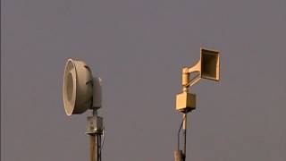 Federal Signal 508 Tornado Siren Test Defiance OH 9612 [upl. by Ymmat]