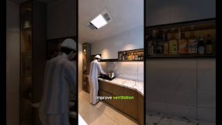 Modern Kitchen Design Ideas  Stunning 3D Animation Tour shorts [upl. by Akiwak]