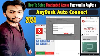 How To Setup Unattended Access Password in AnyDesk  AnyDesk Auto Connect  Technical Azad  2024 [upl. by Faythe]