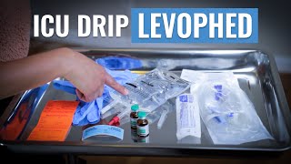 How to make norepinephrine levophed drip  Nursing Skills  ICU drip [upl. by Akinohs793]