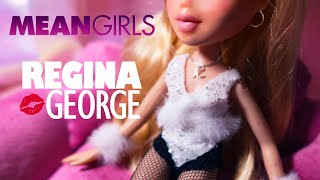 Making a REGINA GEORGE doll Mean Girls 💋 BRATZ OOAK [upl. by Morganica70]