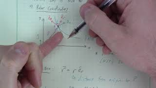 Lec07  Particle Kinematics Theory for Curvilinear Motion using Polar Coordinates [upl. by Barbaresi]