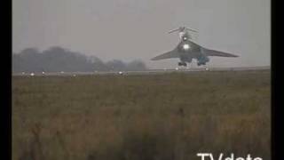 Supersonic Tu144  Hard landing [upl. by Eneri583]