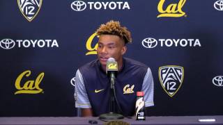 Cal Football Demetris Robertson Press Conference 92716 [upl. by Akapol]