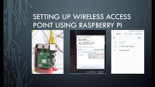 Setting up Wireless Access Point using Raspberry Pi [upl. by Hsakiv]