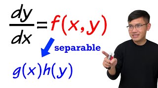 solve differential equation with substitution [upl. by Clippard794]