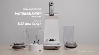 Cara Pemasangan Tescom Vacuum Blender TMV1500 How To Assemble TMV1500 [upl. by Ojyma]