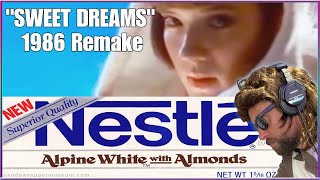 Nestle Alpine White quotSweet Dreamsquot 1986 Remake with Mick Mullet [upl. by Aissac]