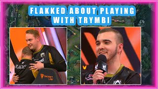 Flakked About Playing With TRYMBI 👀 [upl. by Gimpel]